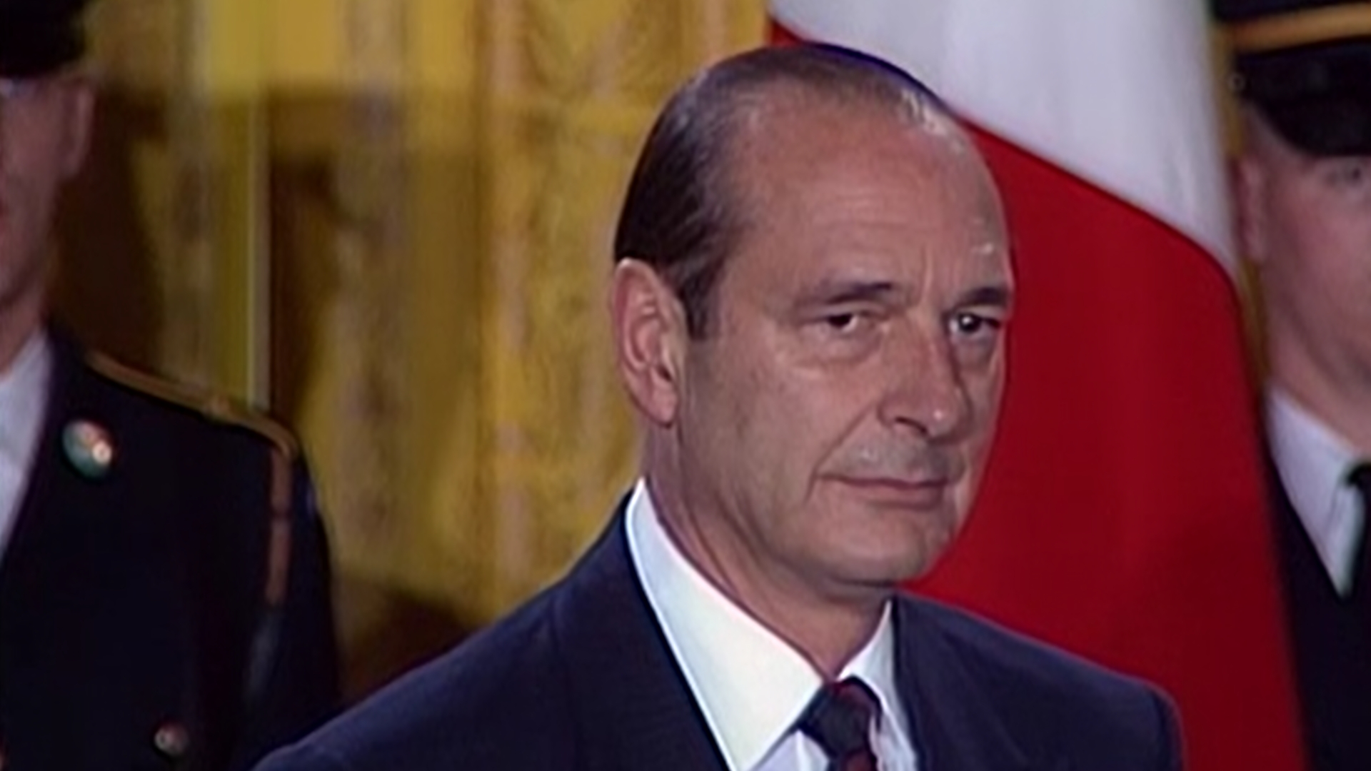 Image d’origine : Jacques Chirac à la Maison-Blanche